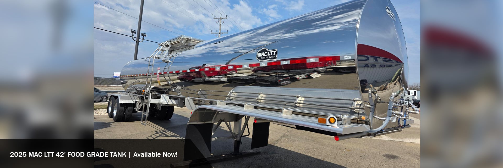 2025 MAC LTT 42' FOOD GRADE TANK