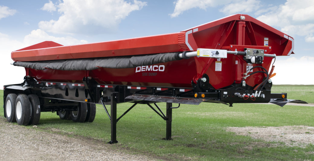 Tandem Axle Side Dump Trailer
