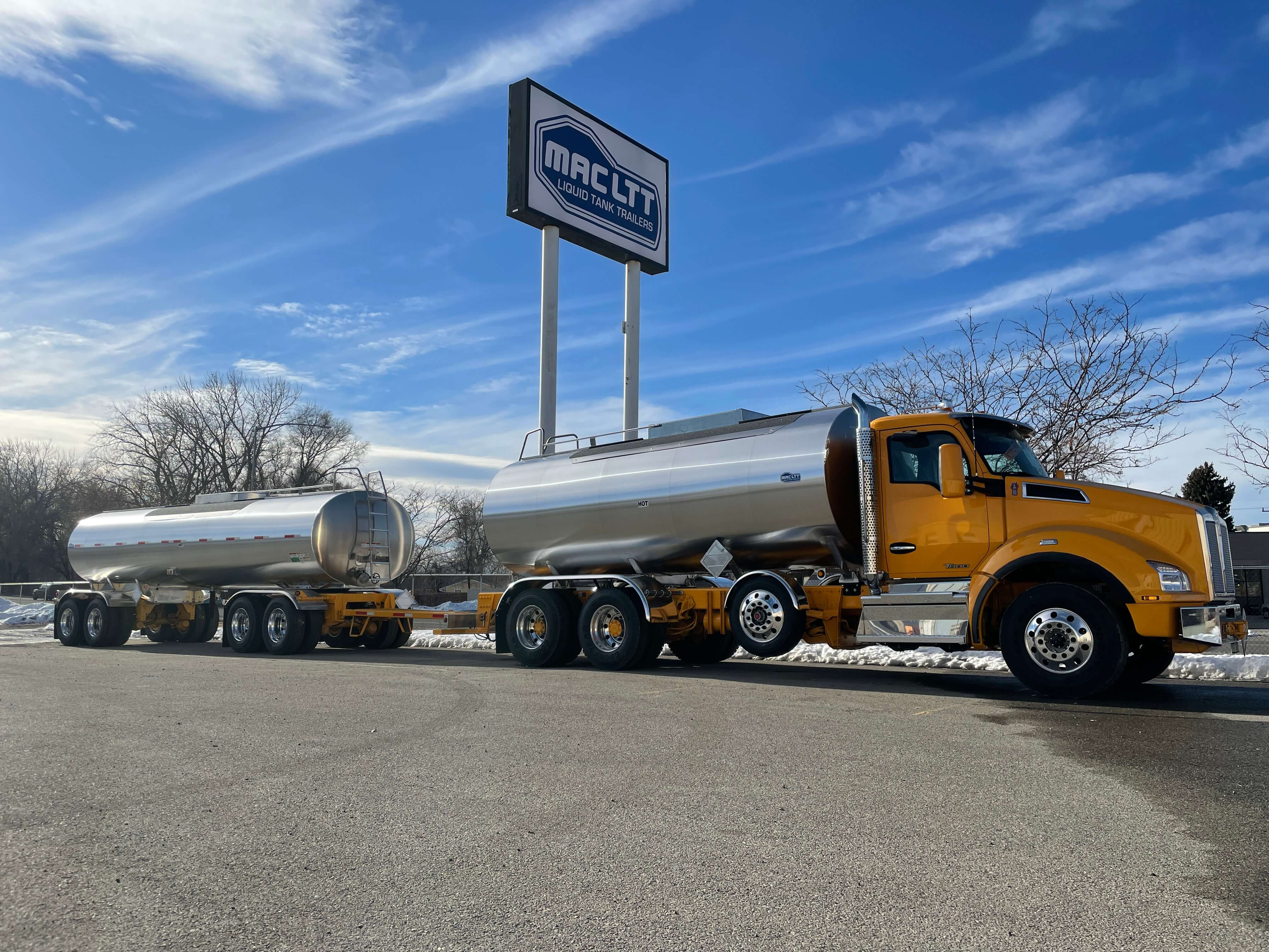 Combination Train Tank Trailer