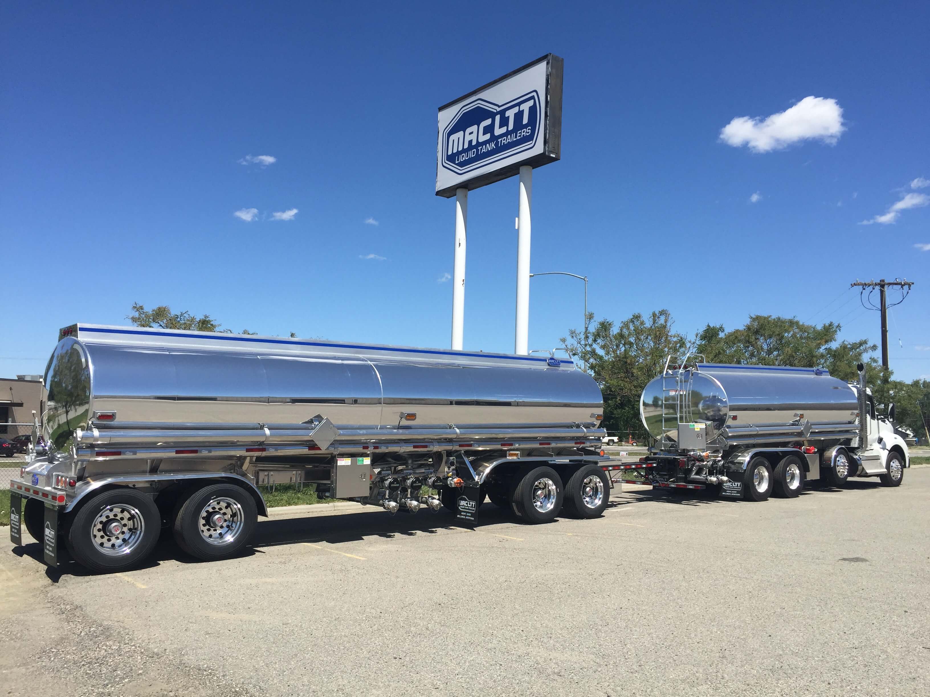 Combination Train Tank Trailer