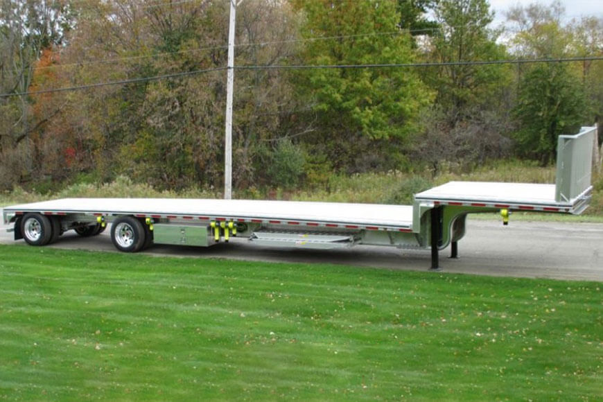 Drop Deck Flatbed Trailers