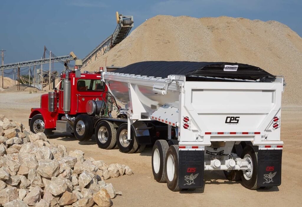 Manac CPS Steel Half Round End-Dump Trailers (HR)