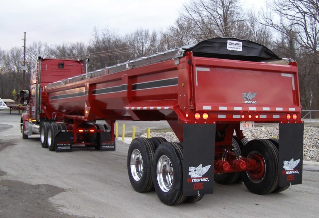 Manac CPS Steel Lightweight End-Dump Trailers