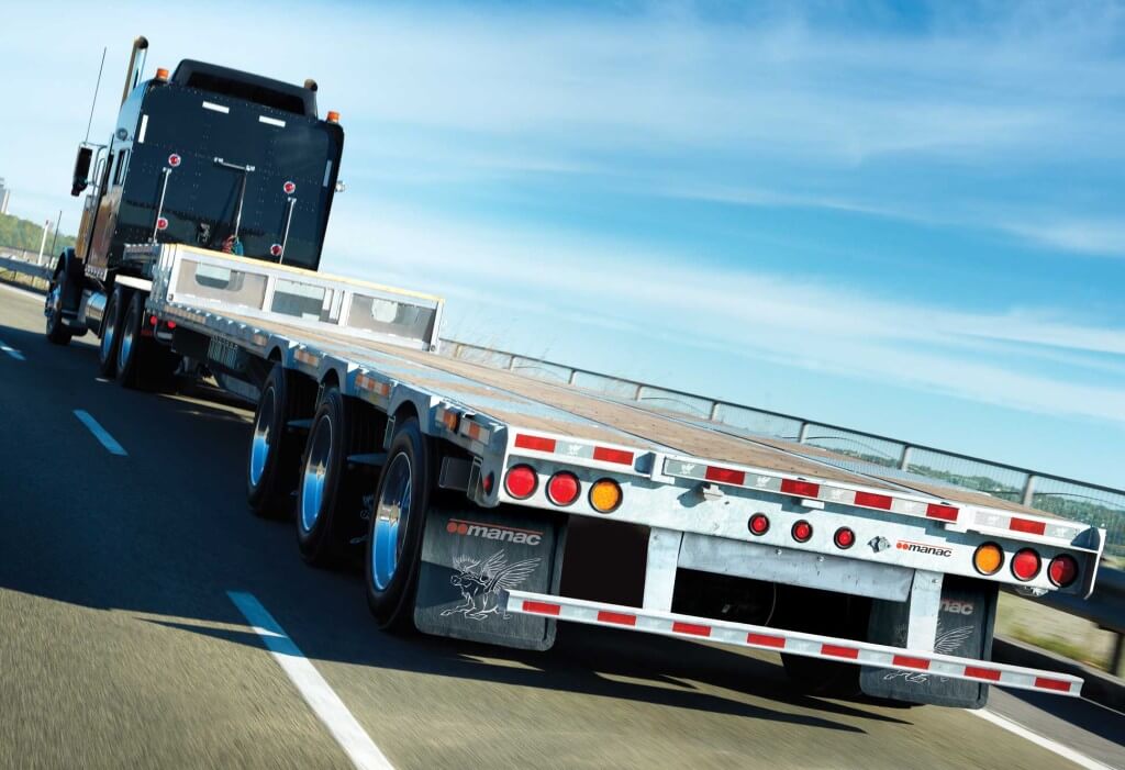 Manac Flatbed Steel Drop Deck
